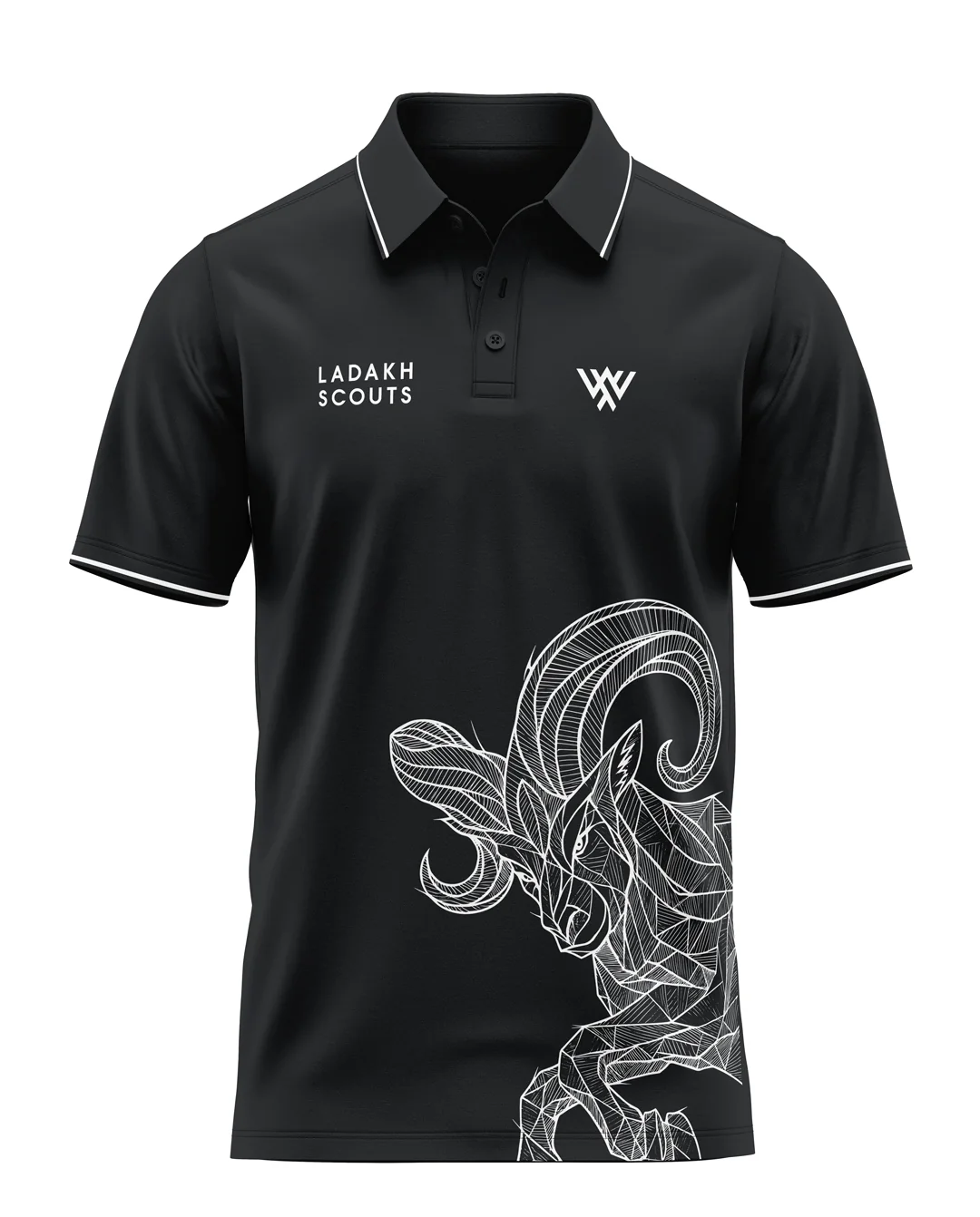 Ladakh Scouts Prime Polo T-Shirt - Image 2