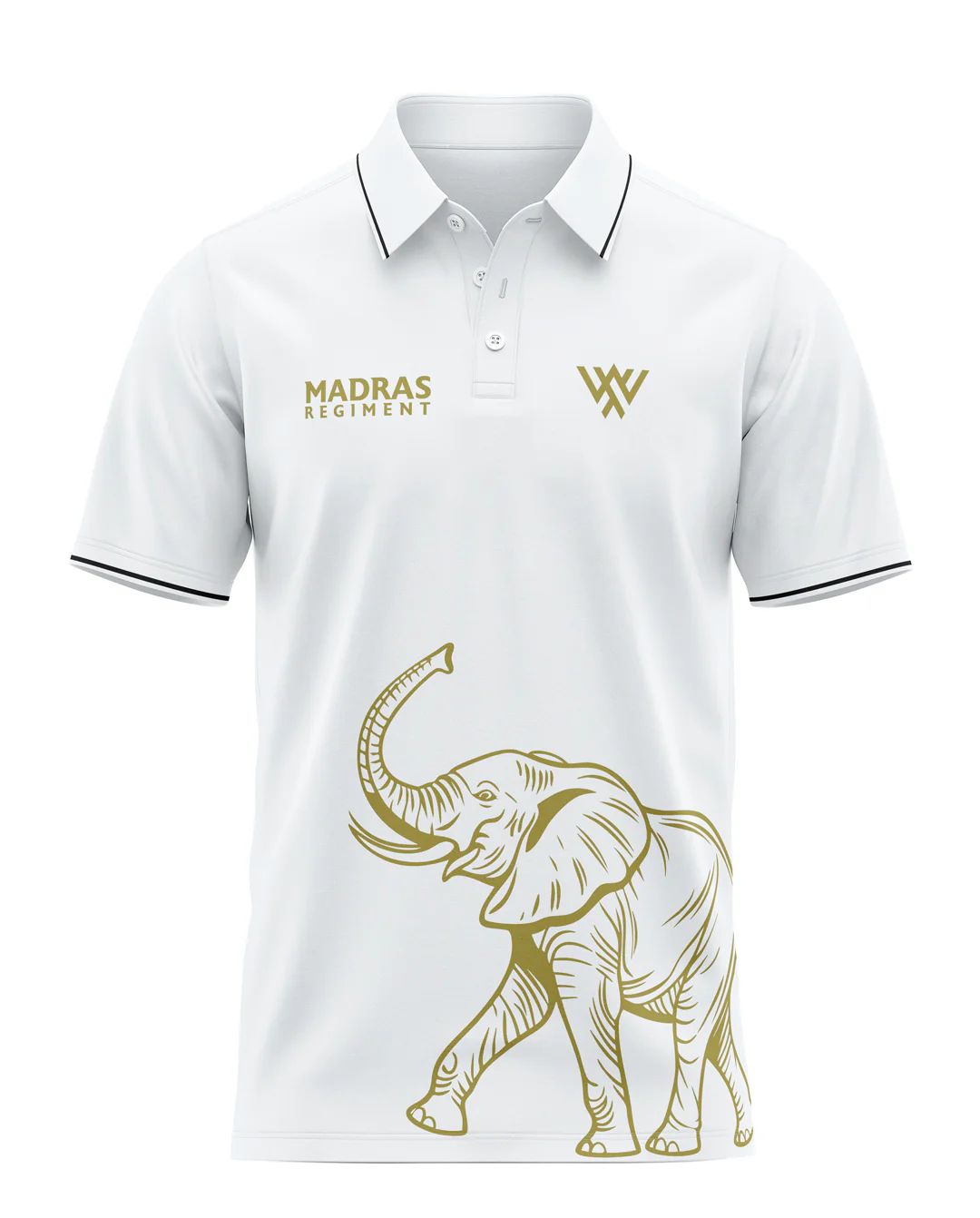 Madras Regiment Prime Polo T-Shirt - Image 3