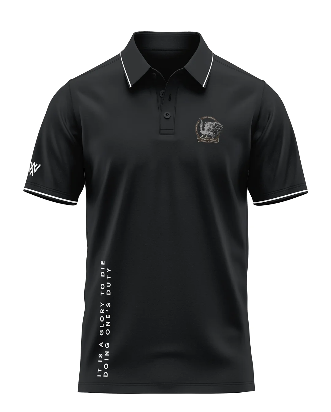 Madras Regt A Glory Prime Polo T-Shirt - Image 2