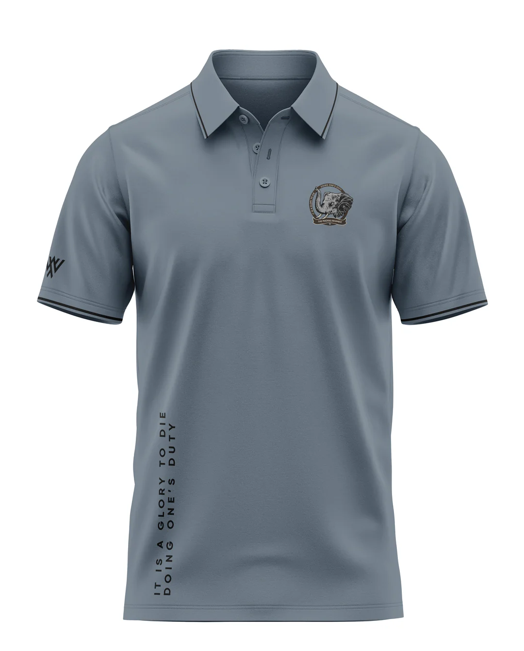 Madras Regt A Glory Prime Polo T-Shirt - Image 3