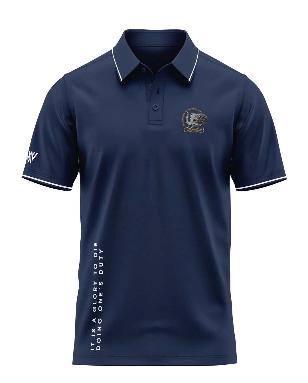 Madras Regt A Glory Prime Polo T-Shirt - Image 4