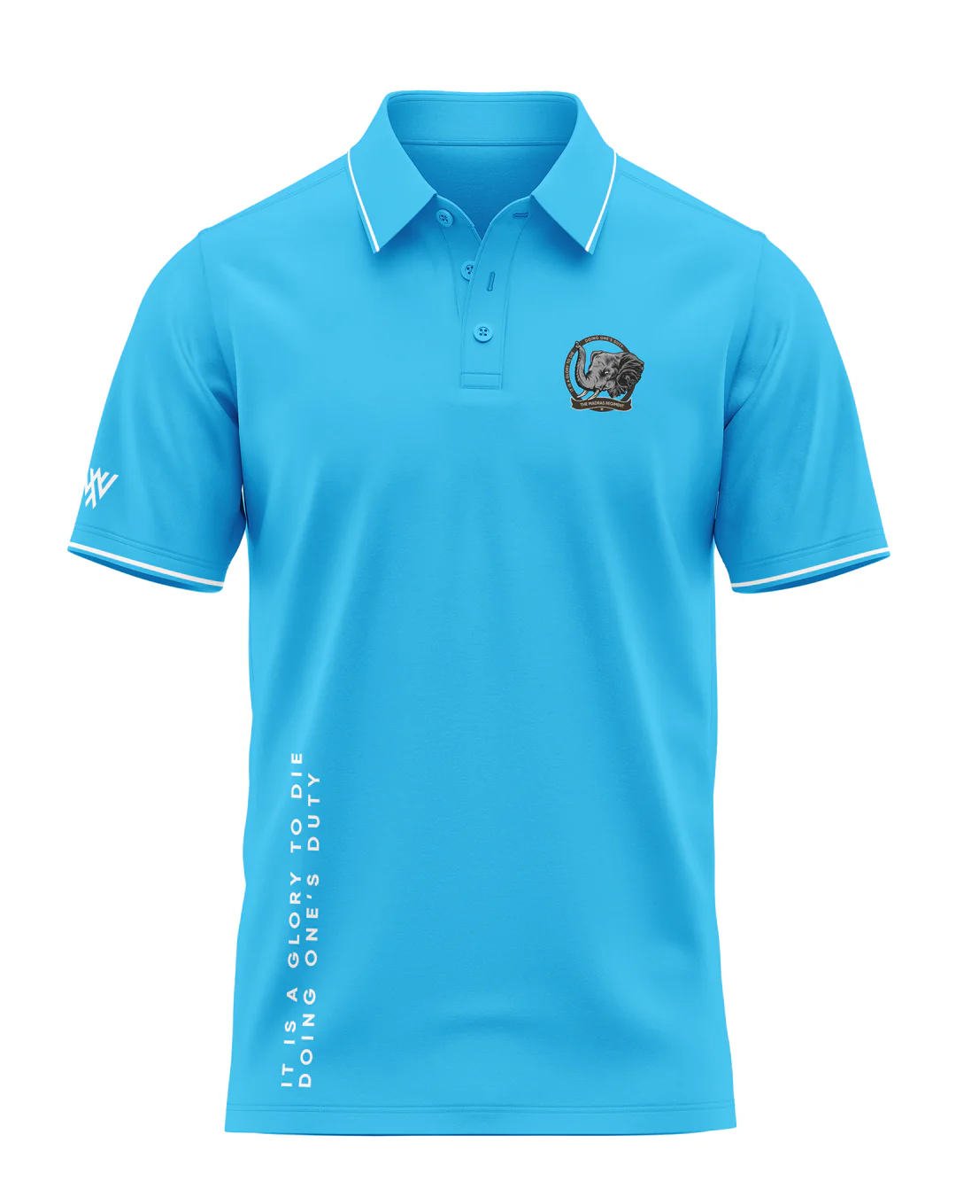 Madras Regt A Glory Prime Polo T-Shirt - Image 6