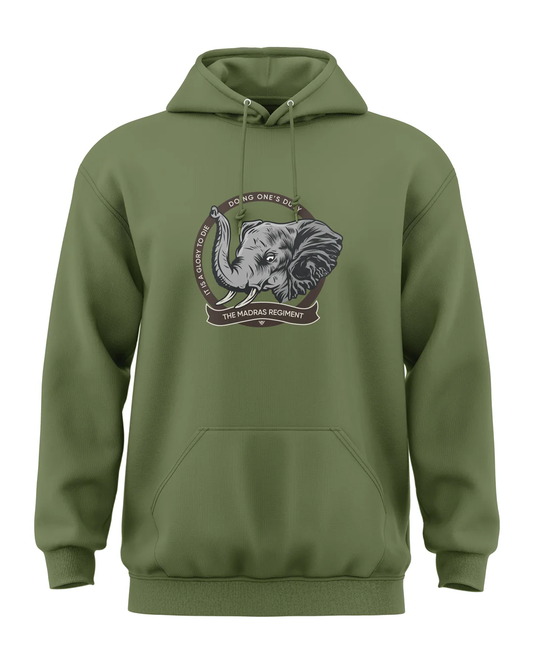 Madras Regt Classic Hoodie - Image 4
