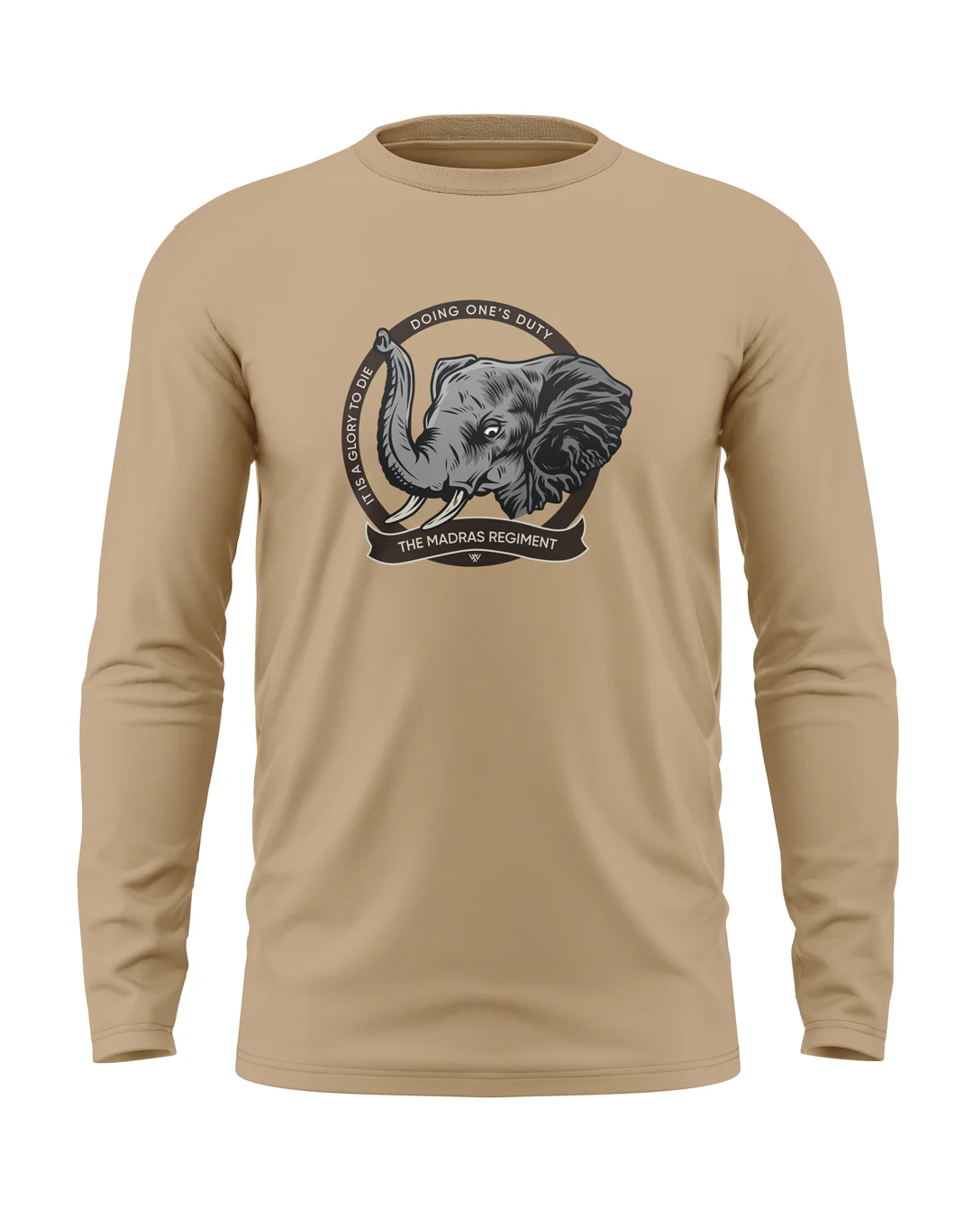 Madras Regt Cotton Full Sleeve T-shirt - Image 2