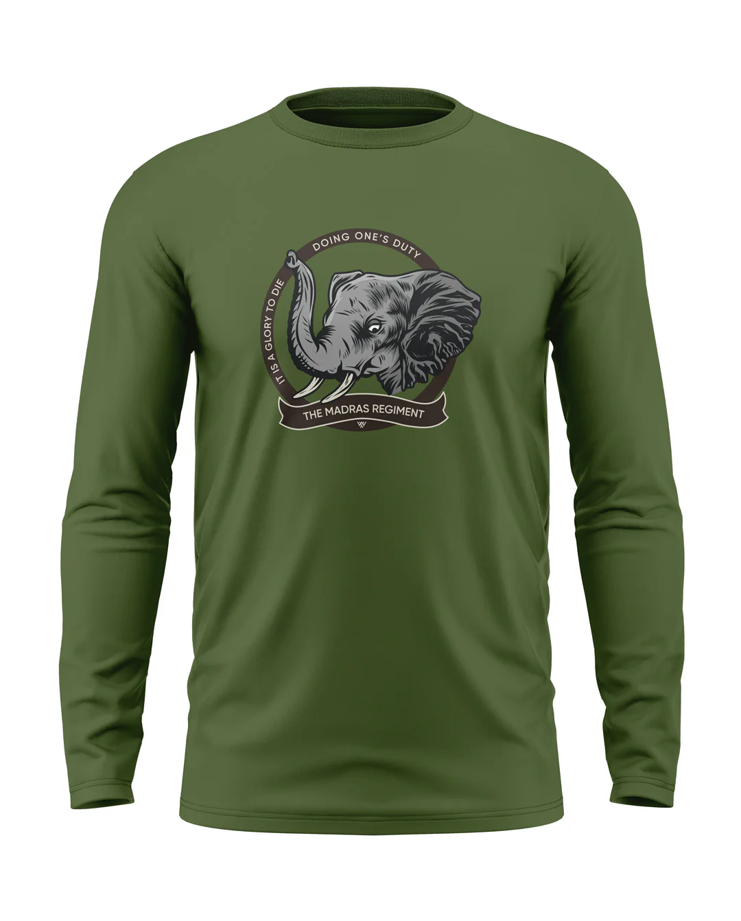 Madras Regt Cotton Full Sleeve T-shirt - Image 5