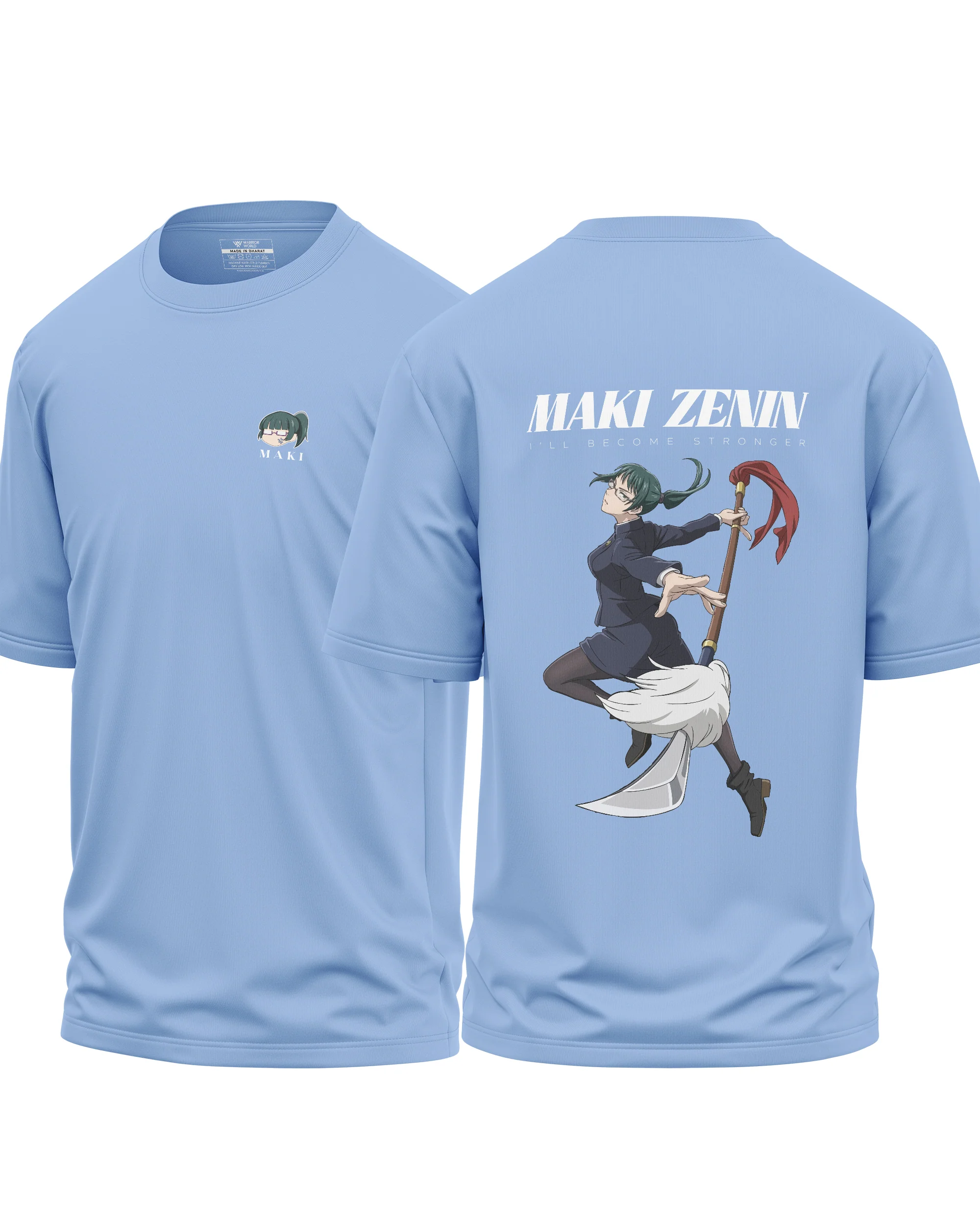 Maki Zenin Become Stonger Cotton Oversized T-shirt - Image 6