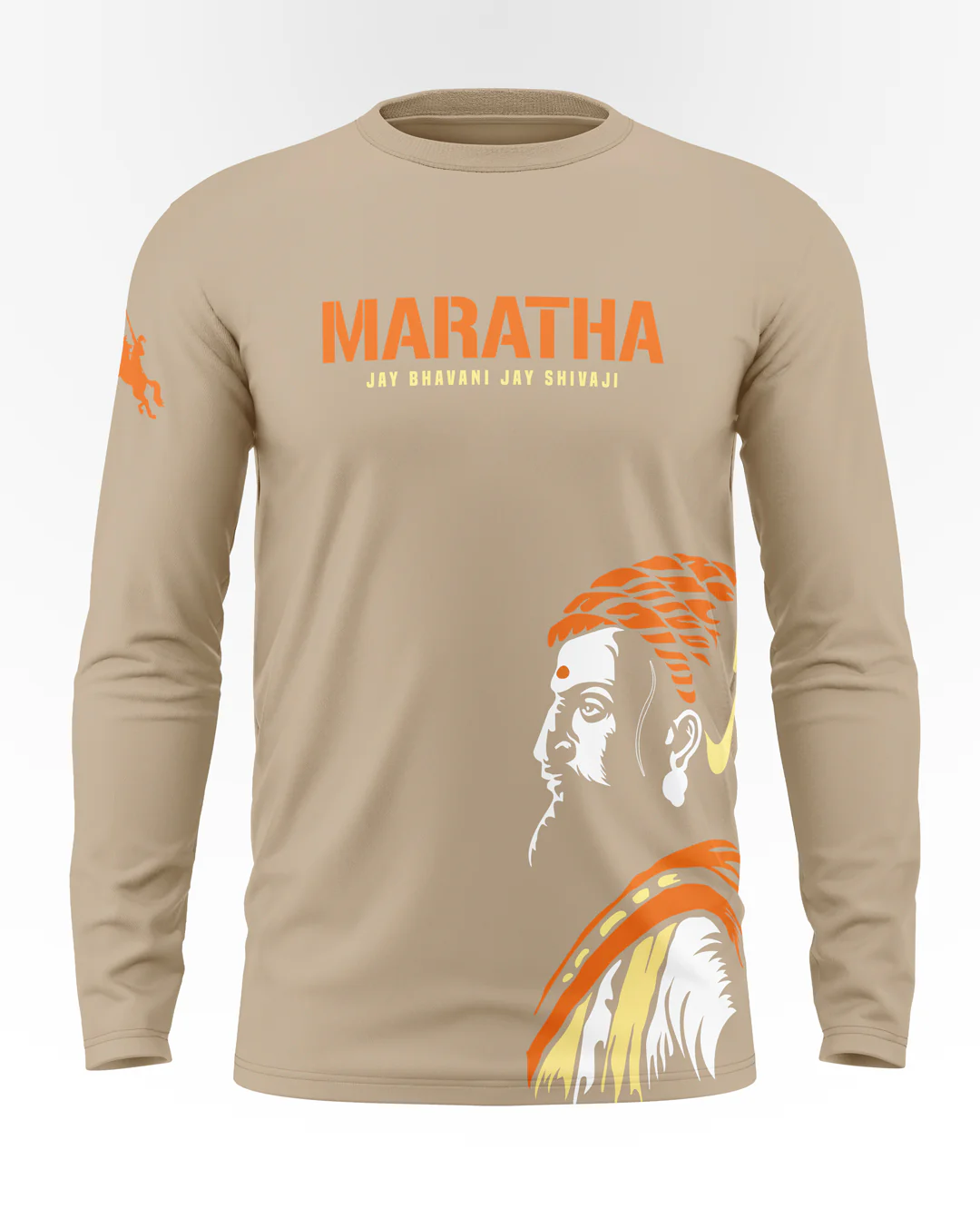Maratha Cotton Full Sleeve T-shirt - Image 5