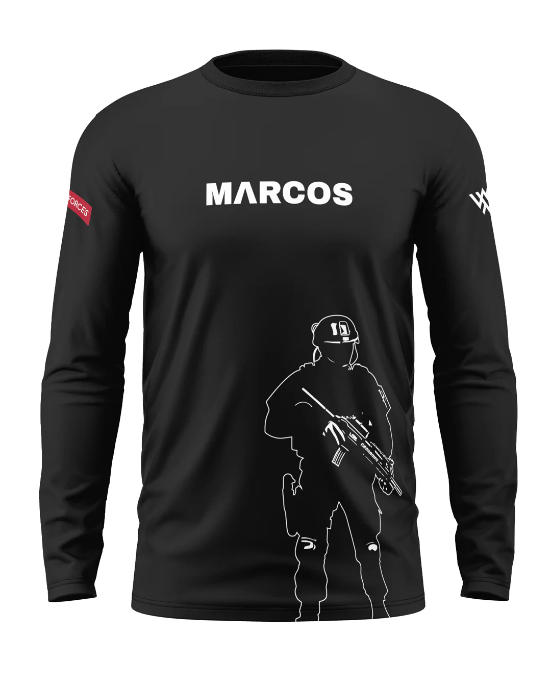 Marcos SF Cotton Full Sleeve T-shirt - Image 2