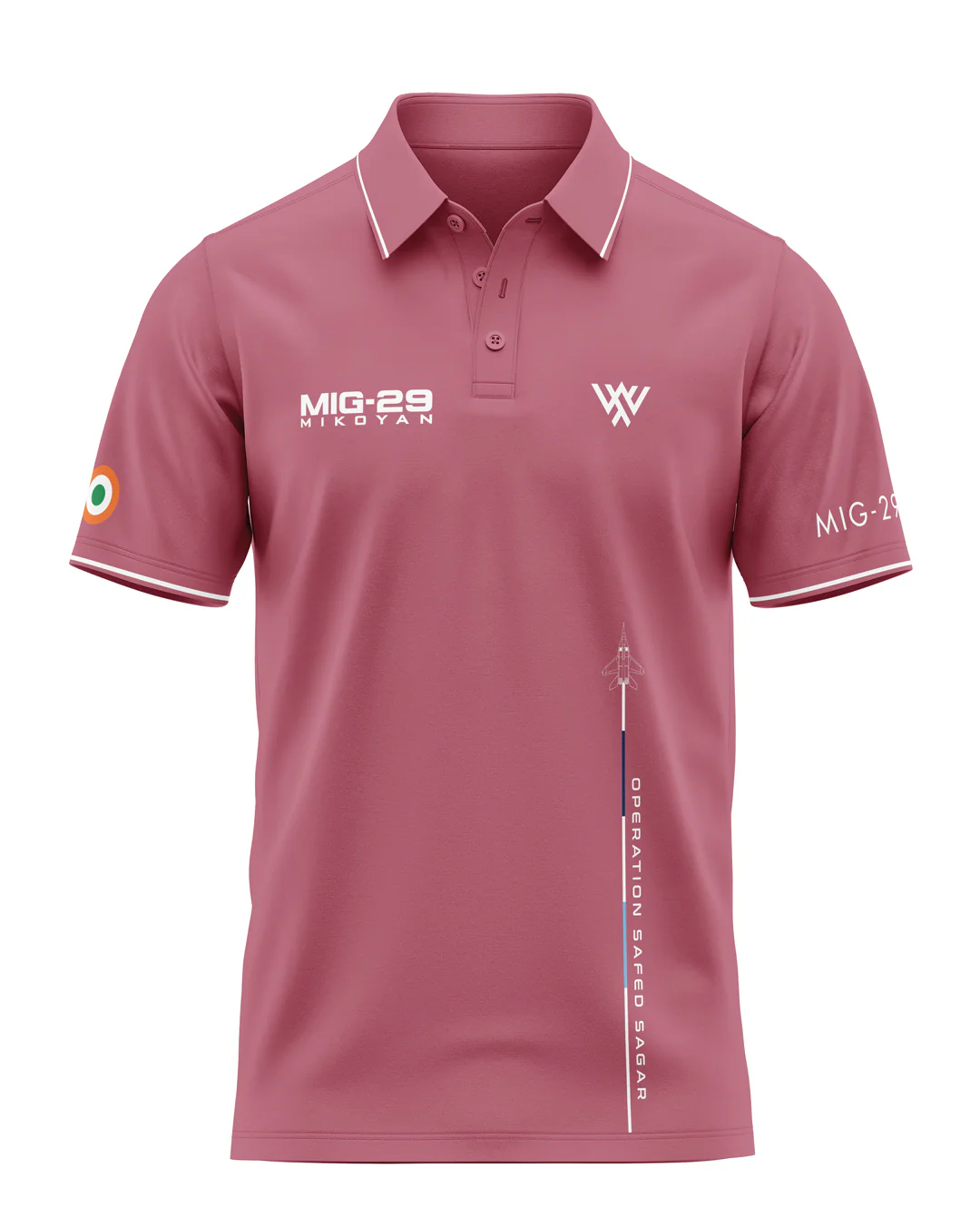 MIG Op Safed Sagar Prime Polo T-Shirt - Image 4
