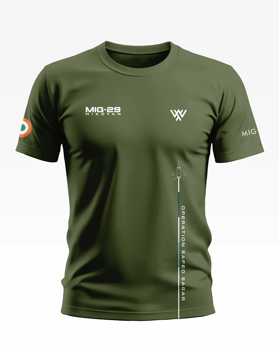 MIG Op Safed Sagar Soft Cotton T-shirt - Image 5