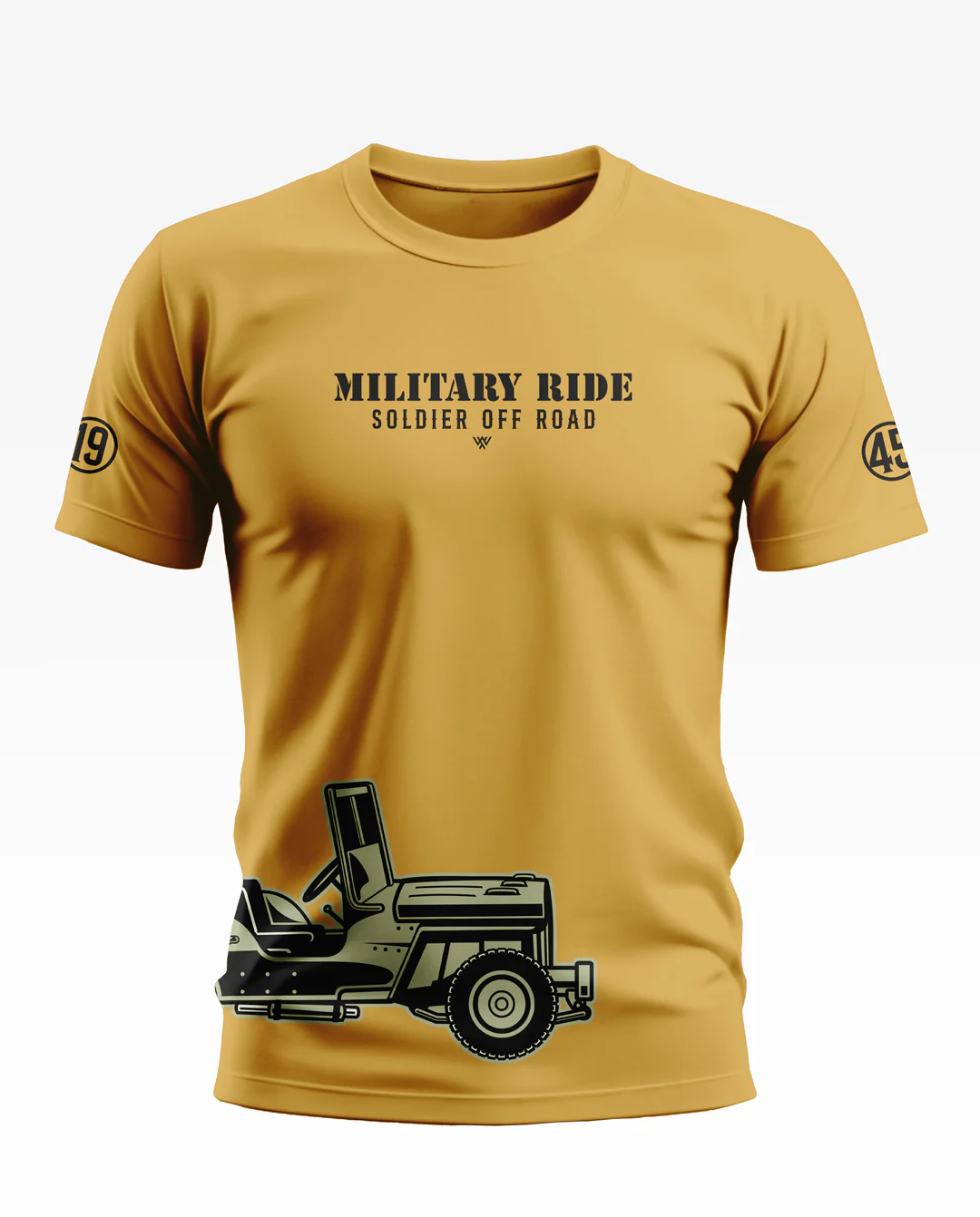Military Ride Soft Cotton T-shirt - Image 5
