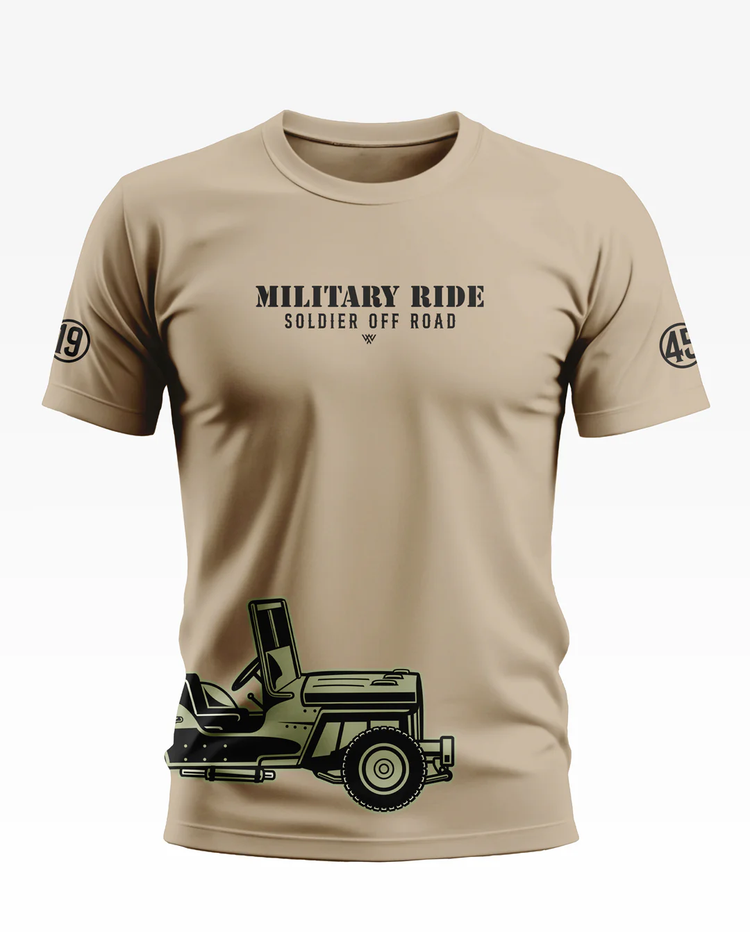 Military Ride Soft Cotton T-shirt - Image 6