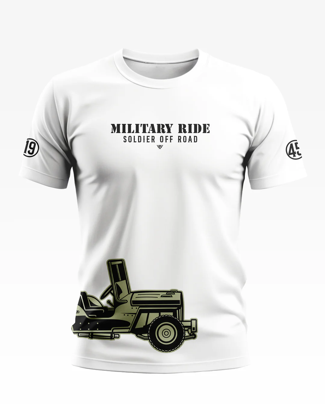 Military Ride Soft Cotton T-shirt - Image 7