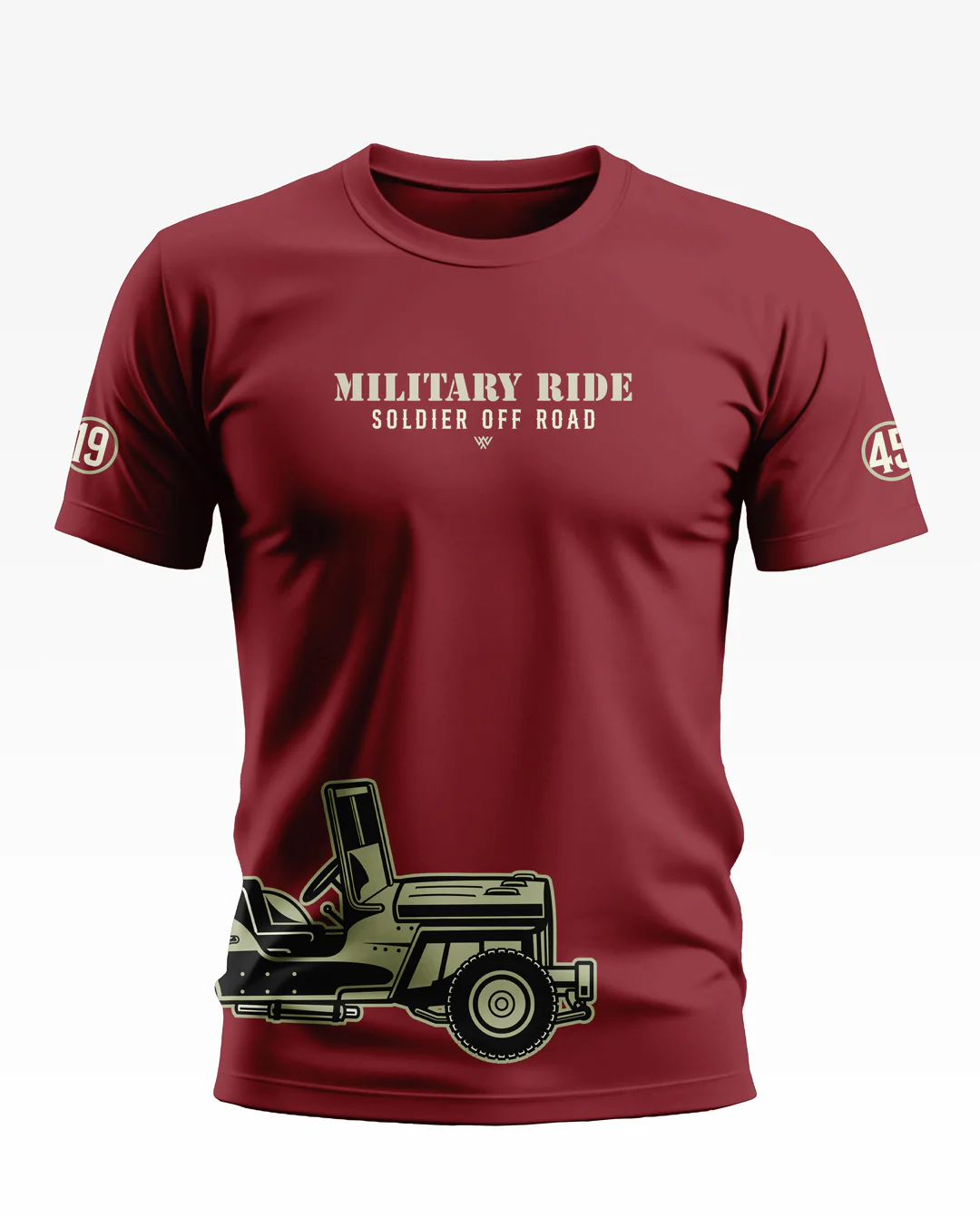 Military Ride Soft Cotton T-shirt - Image 8