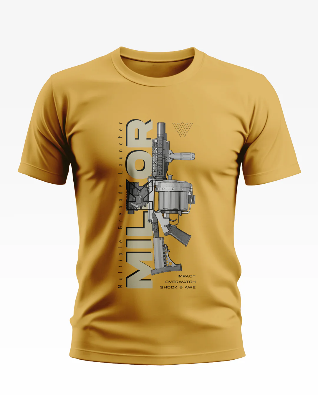 MILKOR Gun Design Soft Cotton T-shirt - Image 5