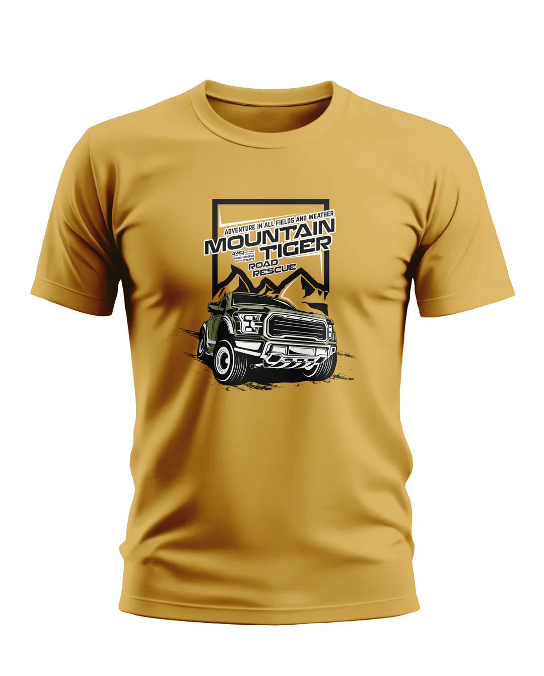 Mountain Tiger Soft Cotton T-shirt - Image 6
