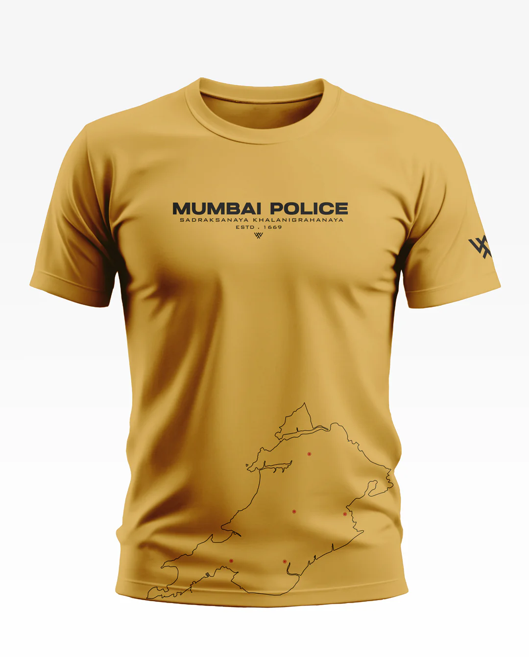 Mumbai Police Soft Cotton T-shirt - Image 7
