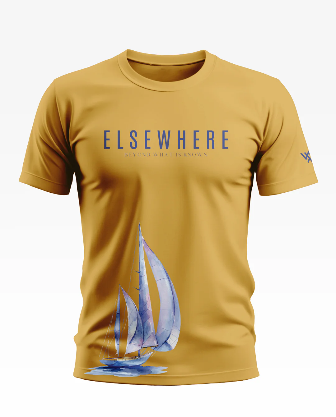 Navy Elsewhere Cotton T-shirt - Image 2