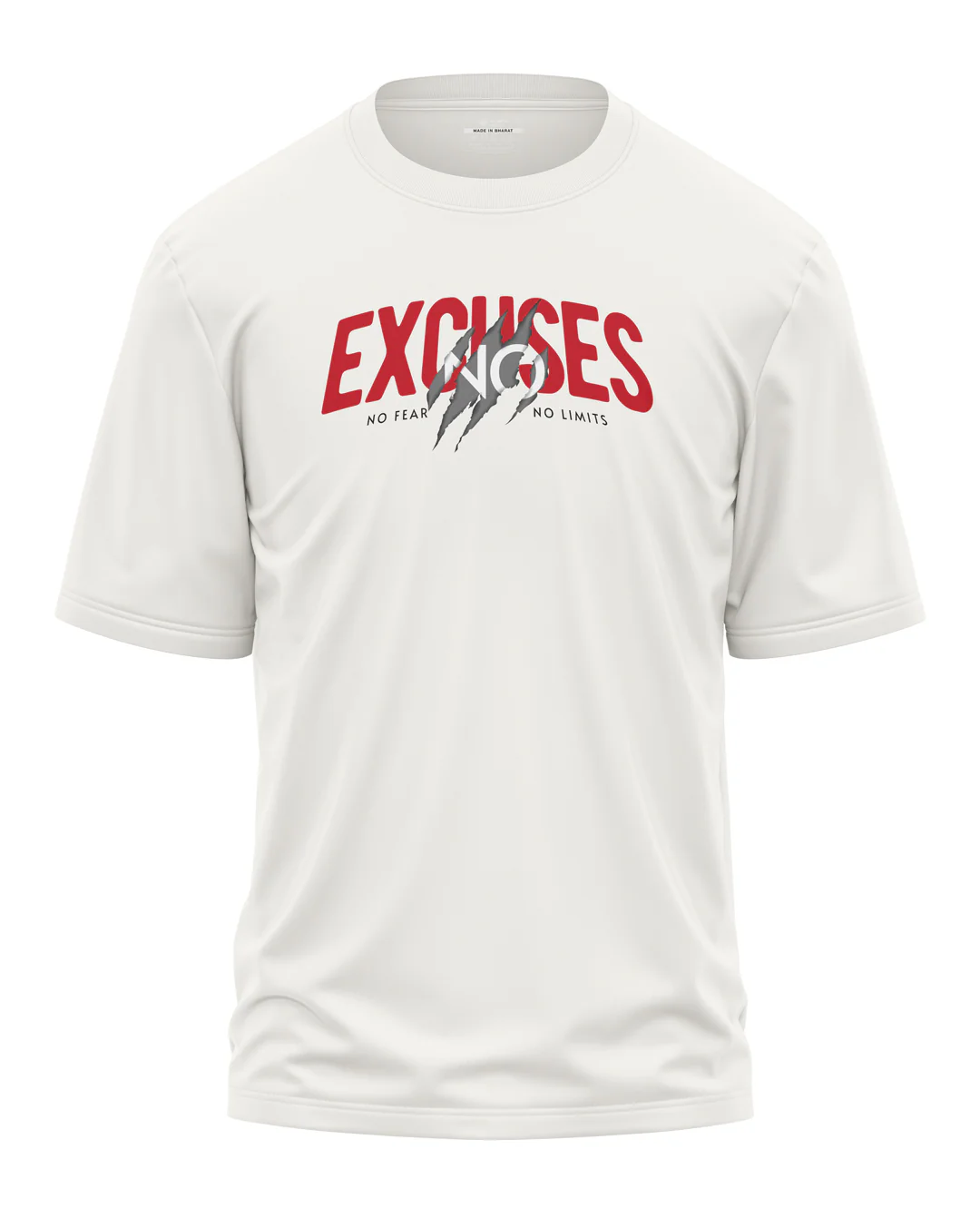 No Excuses Cotton Oversized T-Shirt