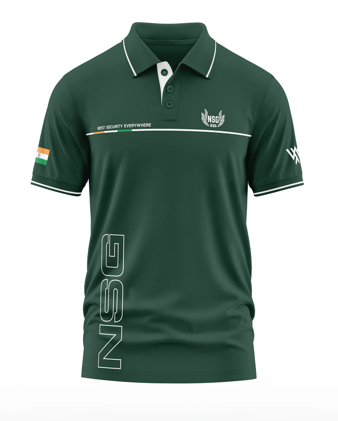 NSG Polo Collar T-Shirt - Image 3