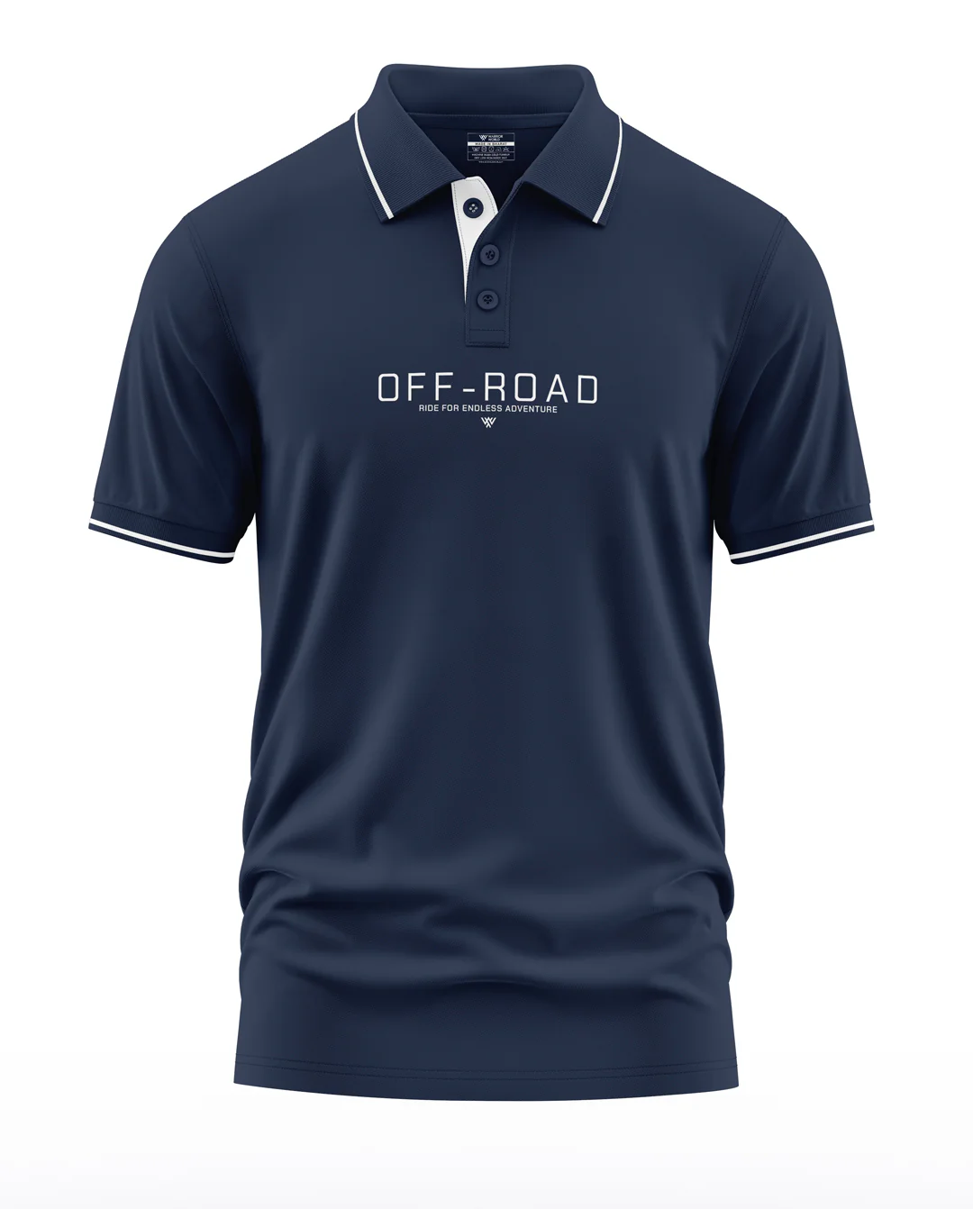 Off Road Polo Collar T-Shirt - Image 4