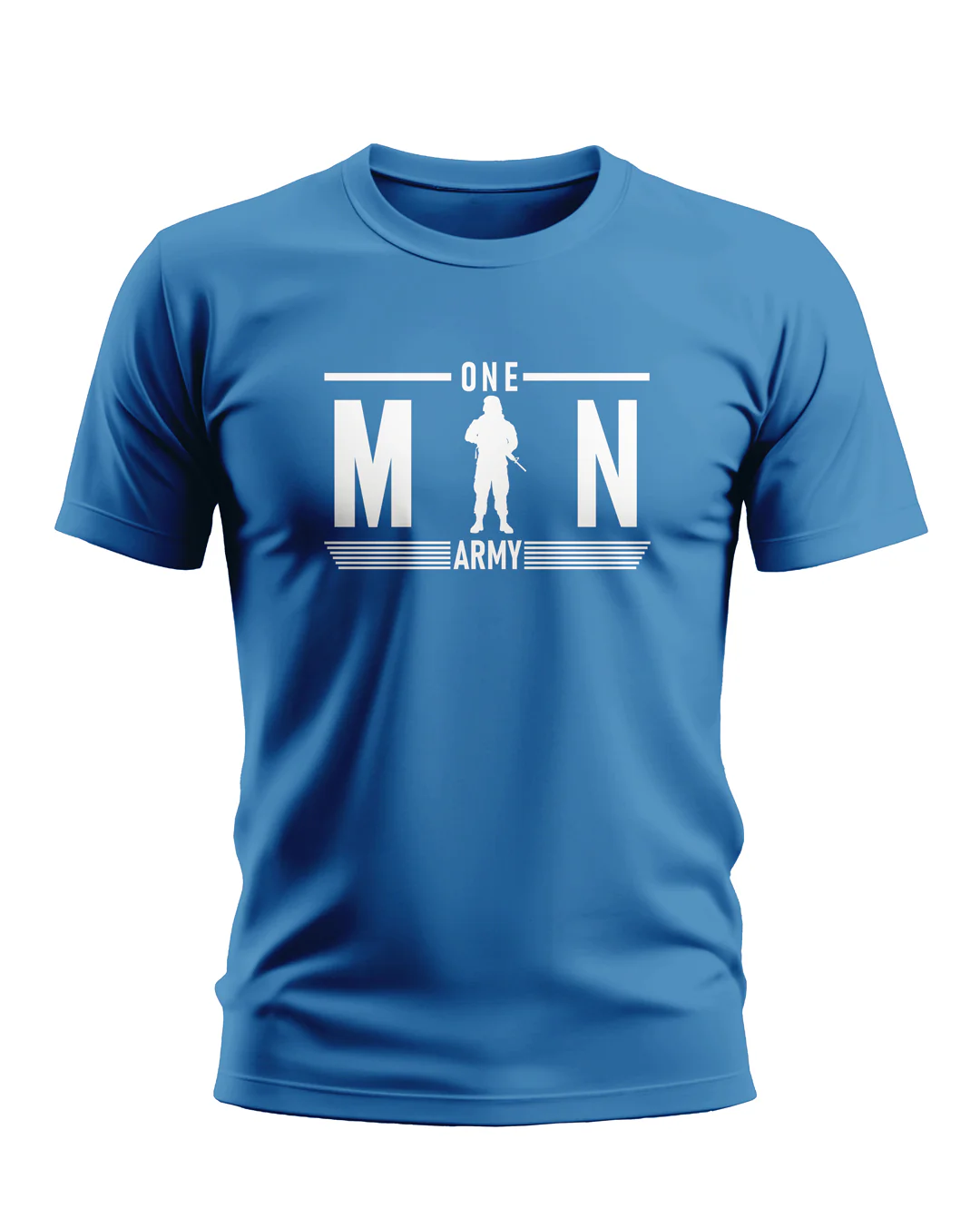 One Man Army Style Soft Cotton T-shirt - Image 3