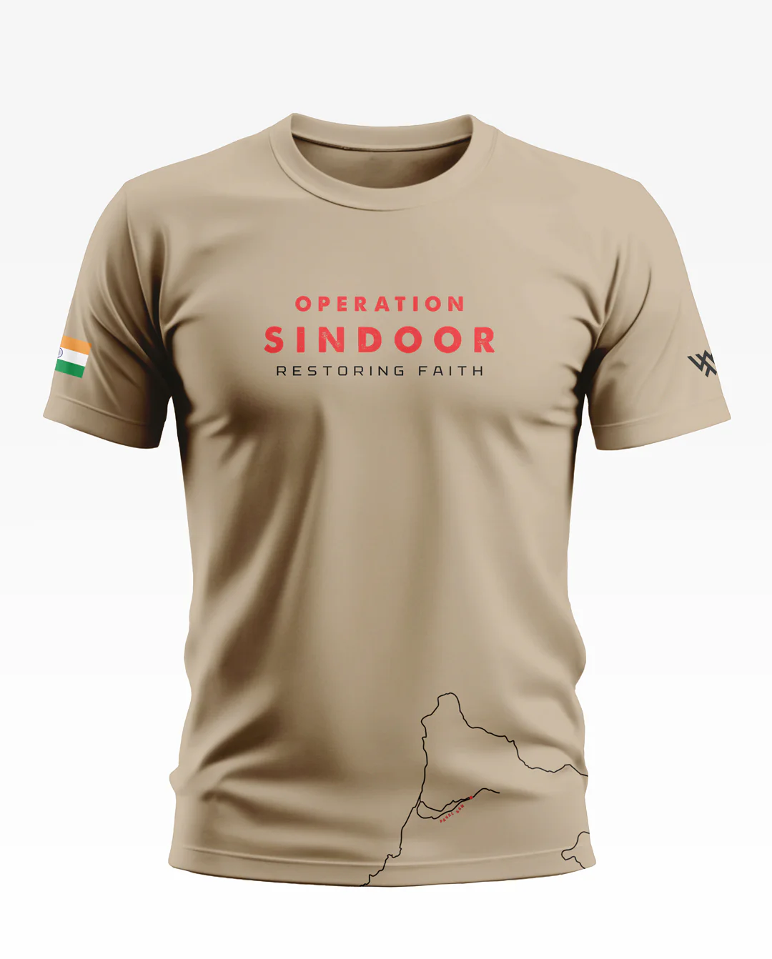 Op. Sindoor Restoring Faith Soft Cotton T-shirt - Image 5