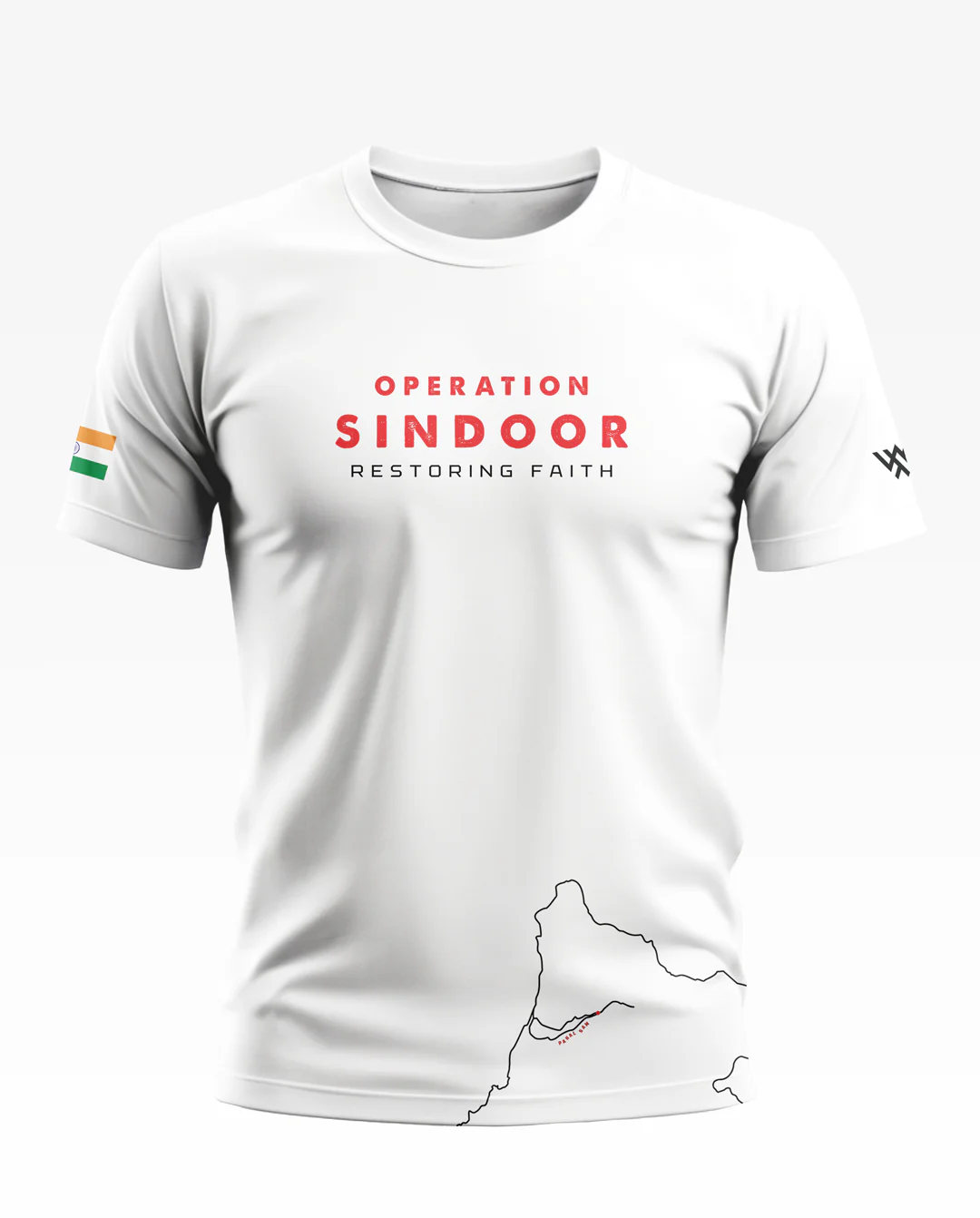 Op. Sindoor Restoring Faith Soft Cotton T-shirt - Image 6