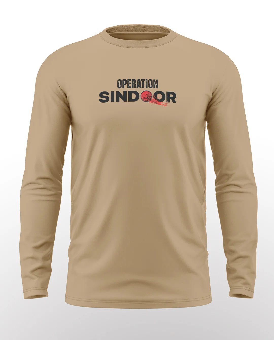 Operation Sindoor Cotton Full Sleeve T-shirt - Image 5