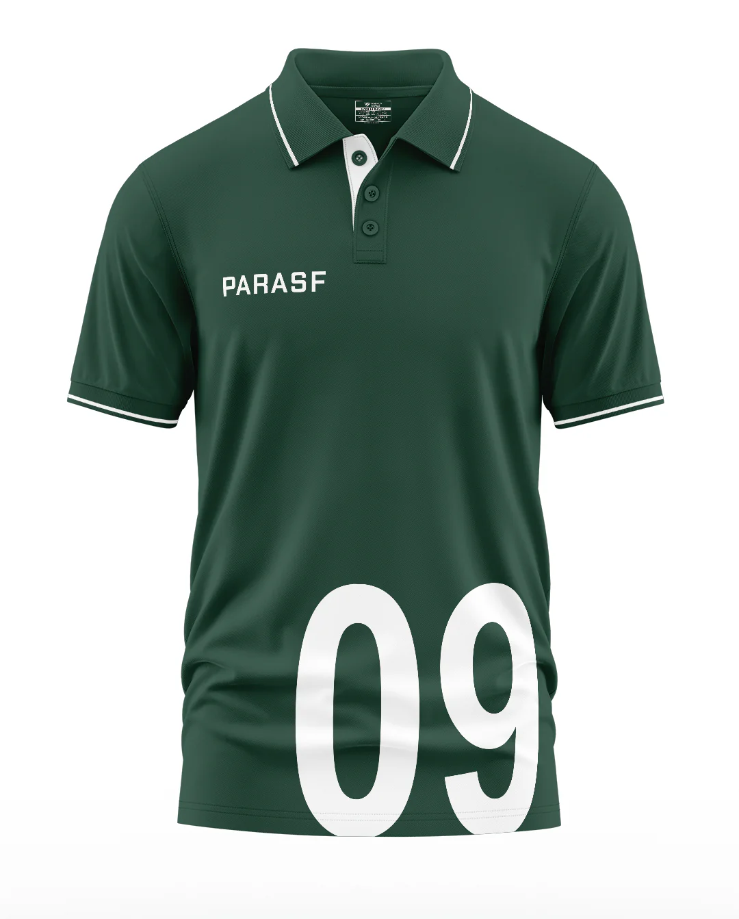 Para Sf 09 Polo Collar T-Shirt - Image 3