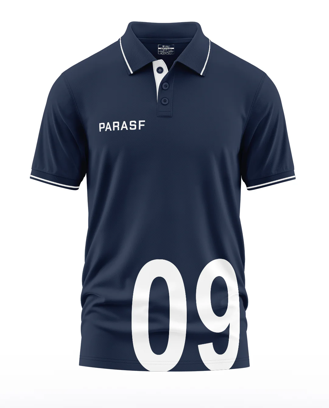 Para Sf 09 Polo Collar T-Shirt - Image 4