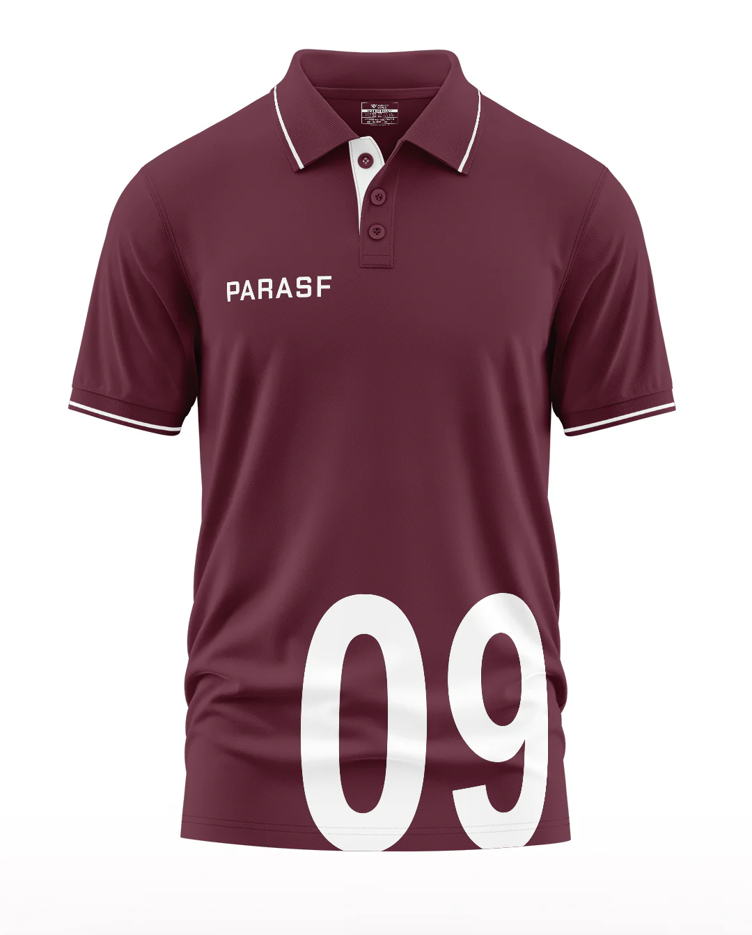 Para Sf 09 Polo Collar T-Shirt - Image 5