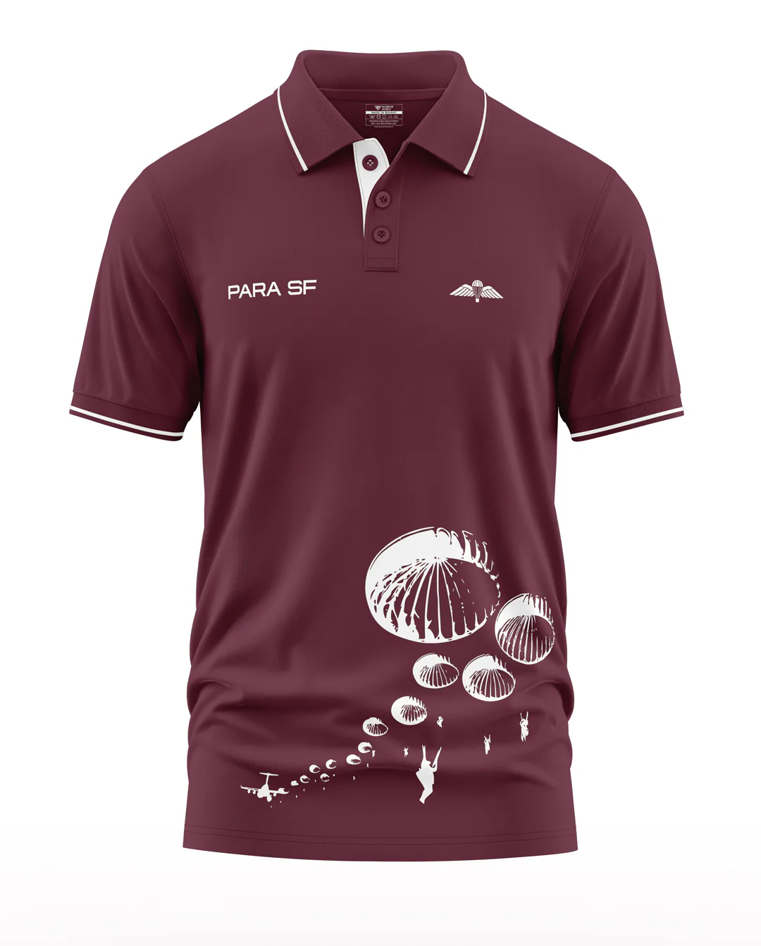 Para Sf Designer Polo Collar T-Shirt - Image 5