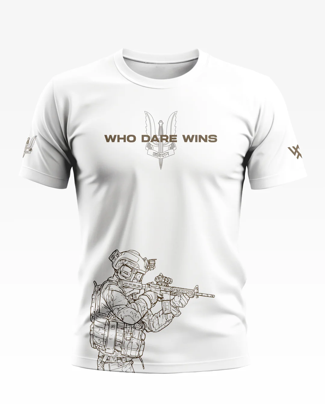 Para Who Dare Wins Soft Cotton T-shirt - Image 2