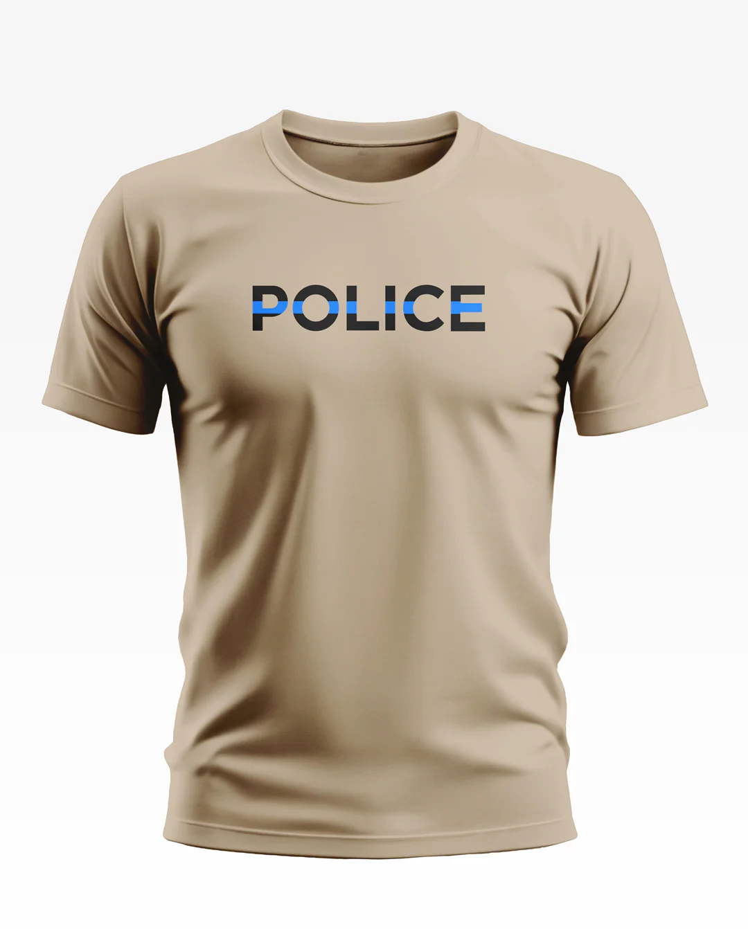 Police Blue Edition Soft Cotton T-shirt - Image 5