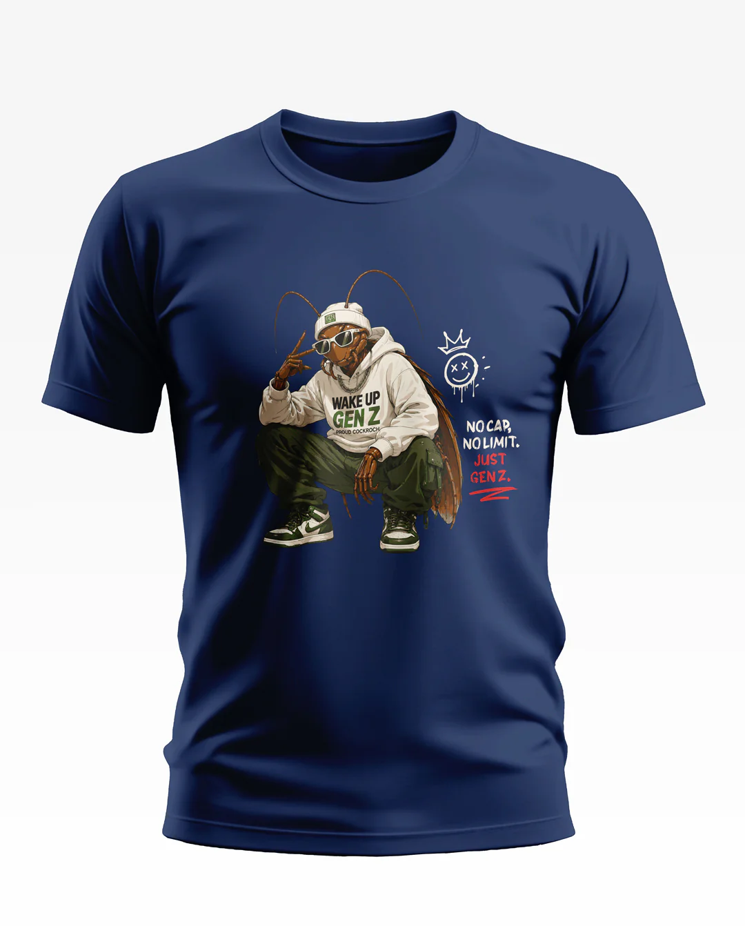 Proud Cockroach Cotton T-shirt - Image 4