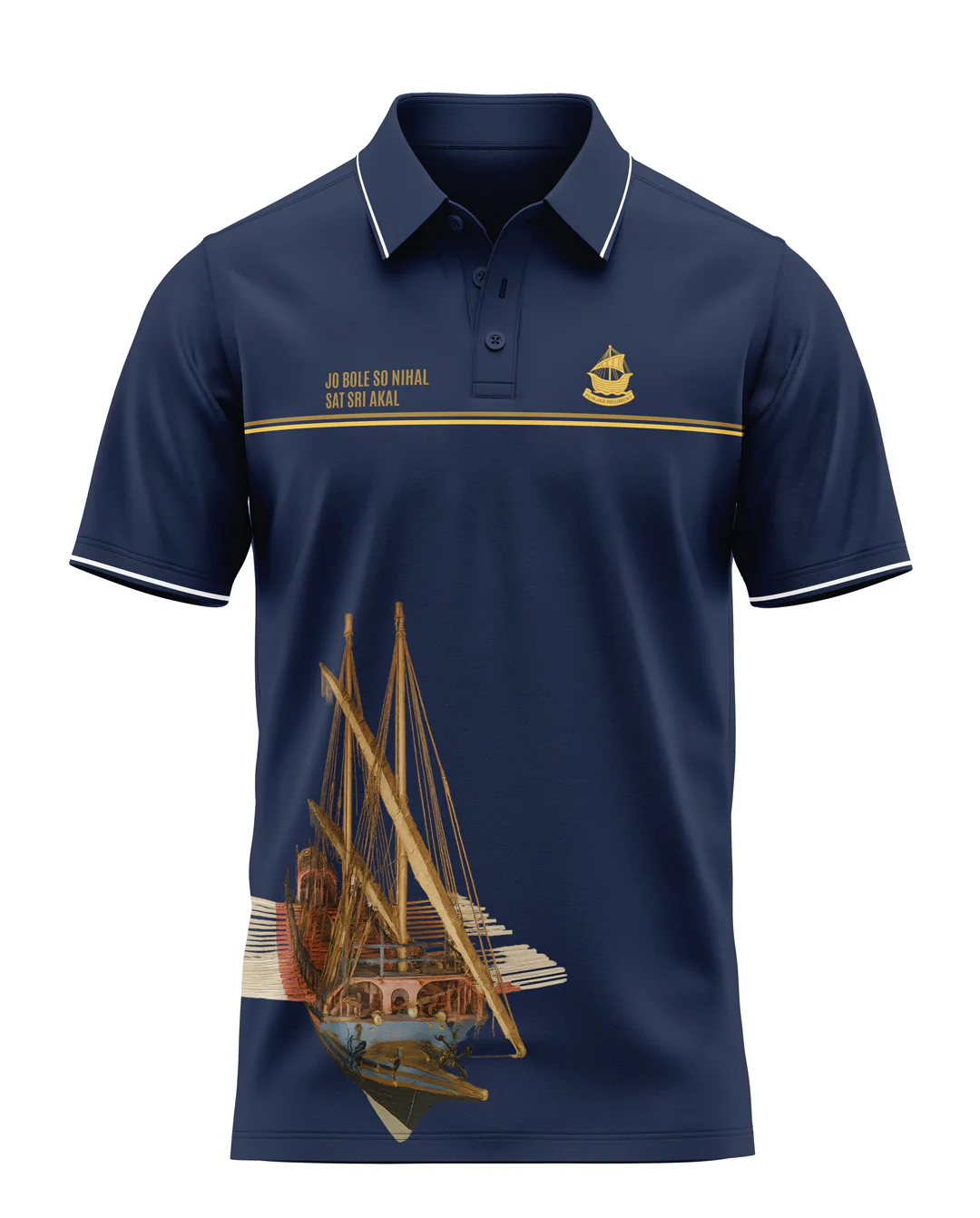 Punjab Regiment Prime Polo T-Shirt - Image 2