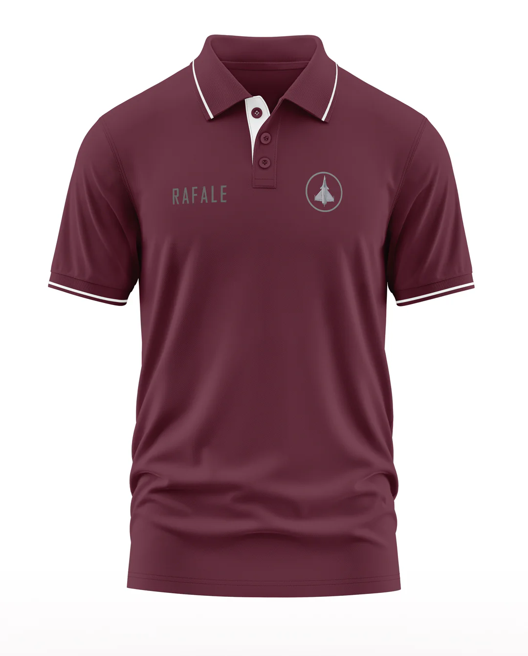 Rafale Polo Collar T-Shirt - Image 5