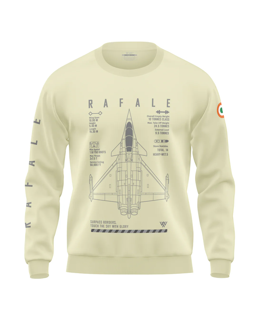 Rafale Soft Cotton Sweatshirt - Image 3