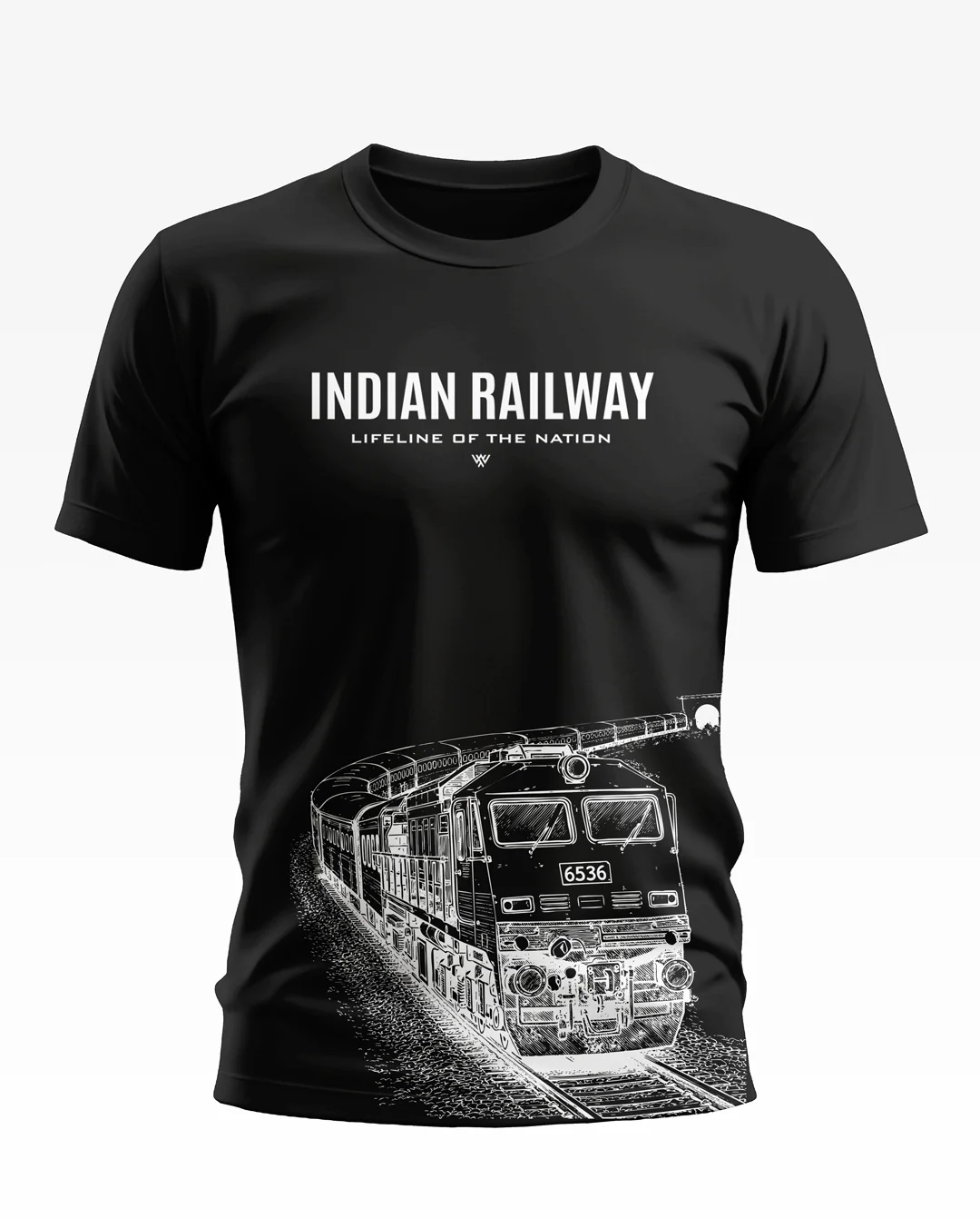 Railway Lifeline of The Nation Soft Cotton T-shirt - Image 2