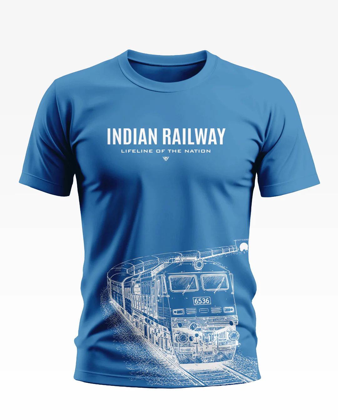 Railway Lifeline of The Nation Soft Cotton T-shirt - Image 3