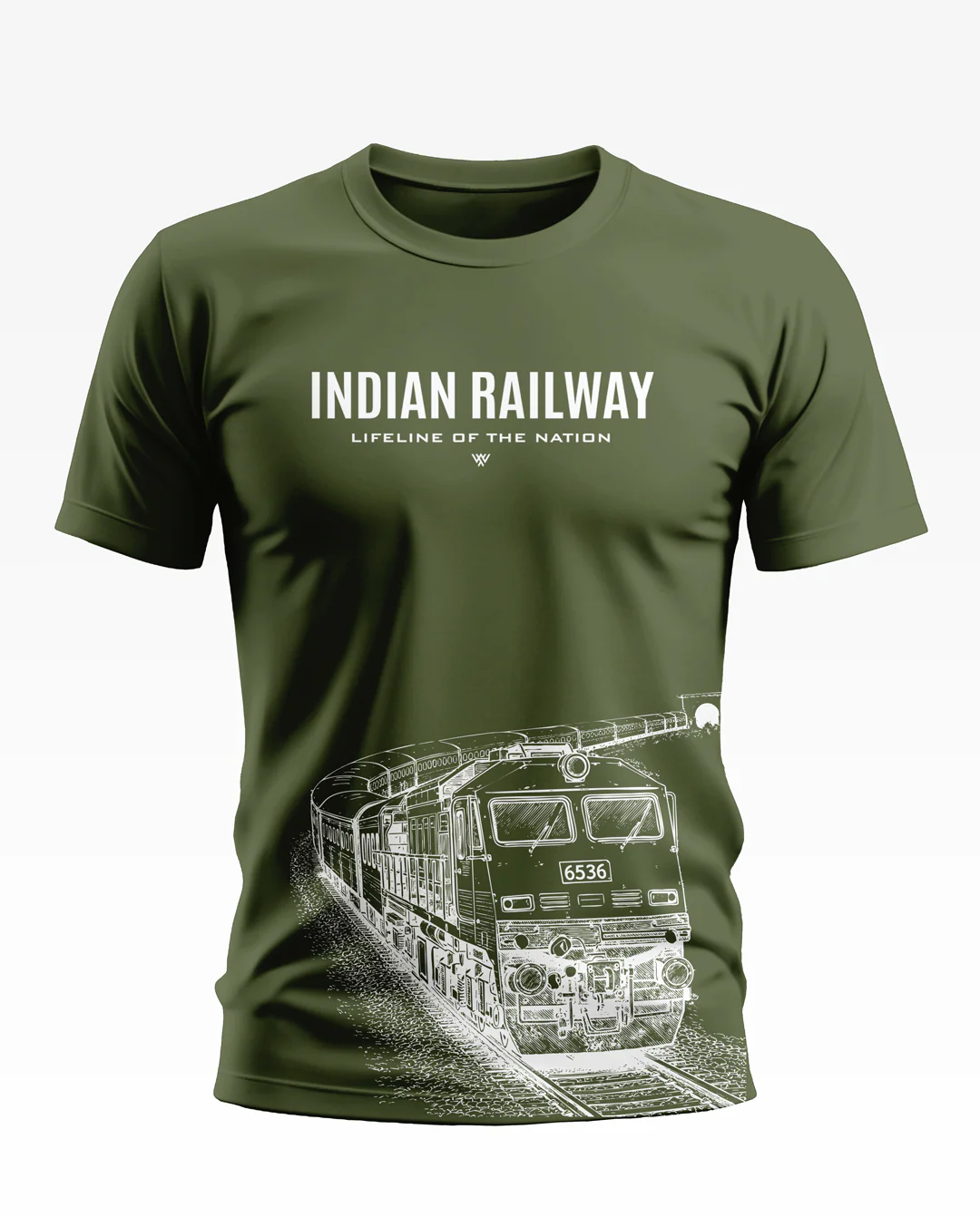 Railway Lifeline of The Nation Soft Cotton T-shirt - Image 4
