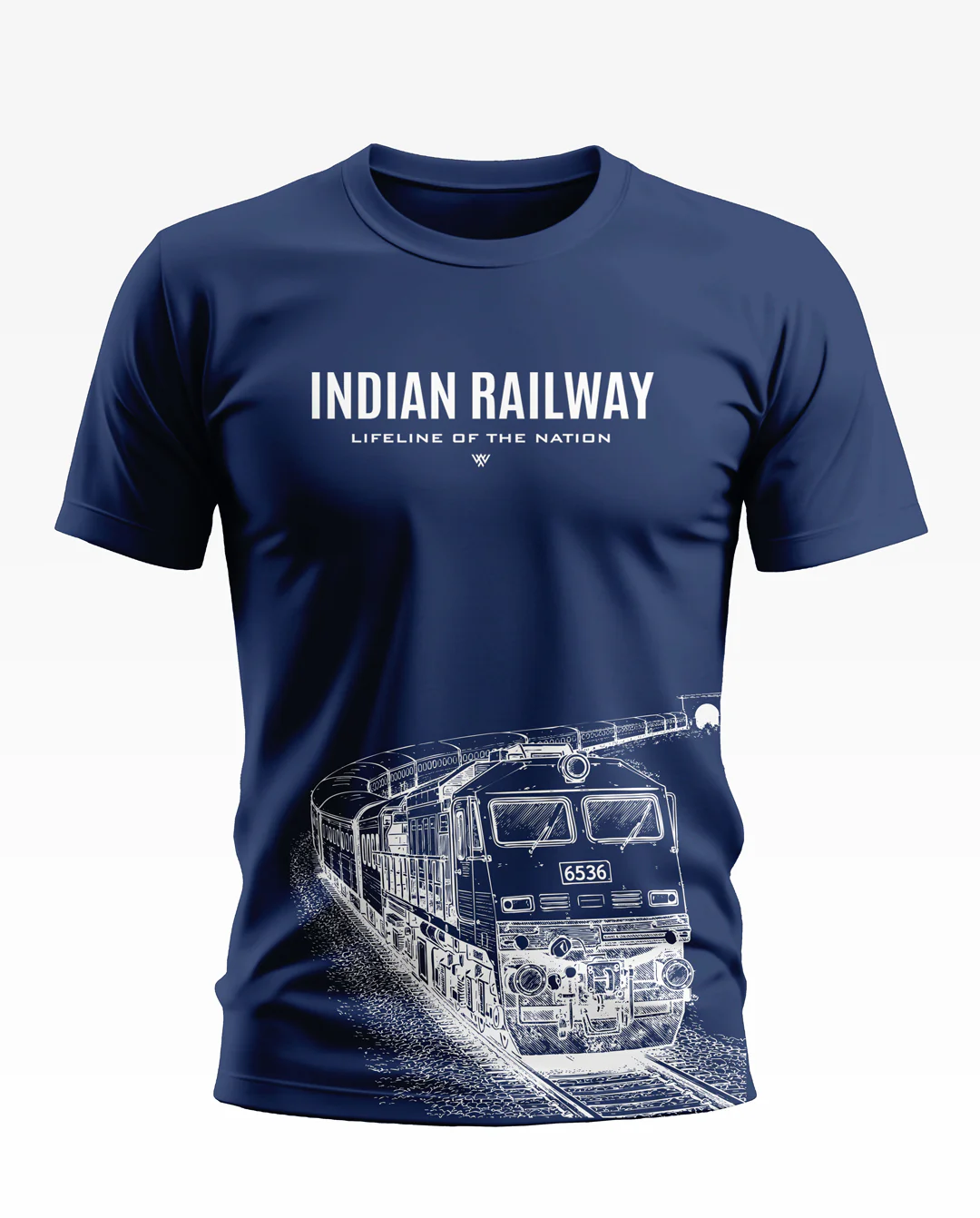 Railway Lifeline of The Nation Soft Cotton T-shirt - Image 5