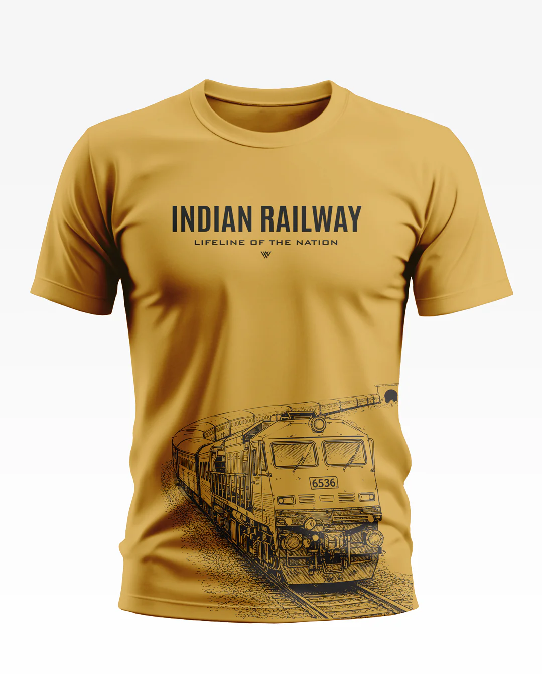 Railway Lifeline of The Nation Soft Cotton T-shirt - Image 6