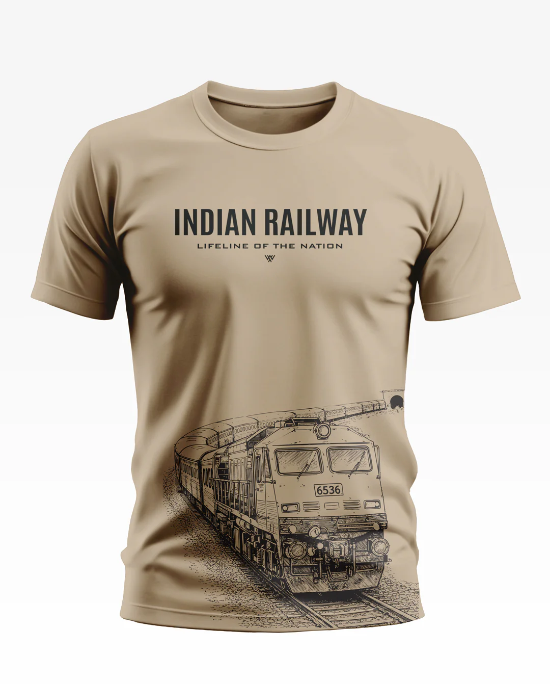 Railway Lifeline of The Nation Soft Cotton T-shirt - Image 7