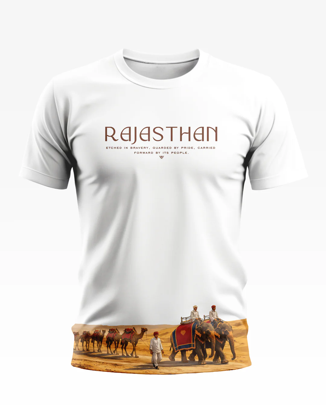 Rajasthan Guarded By Pride Soft Cotton T-shirt - Image 5