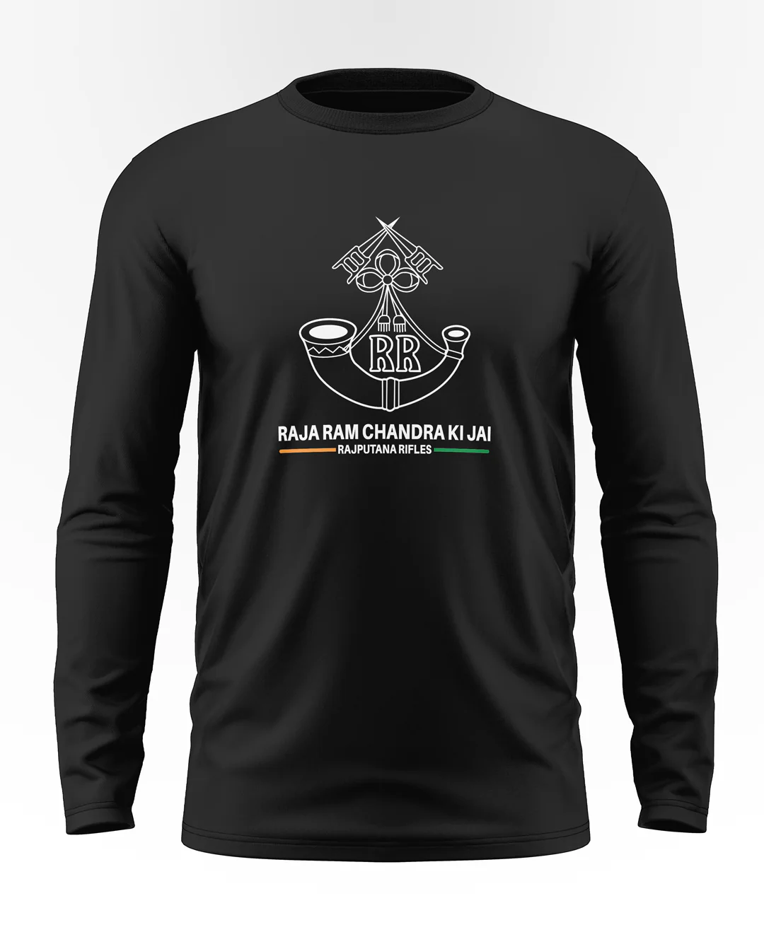 Rajputana Rifles Cotton Full Sleeve T-shirt - Image 2