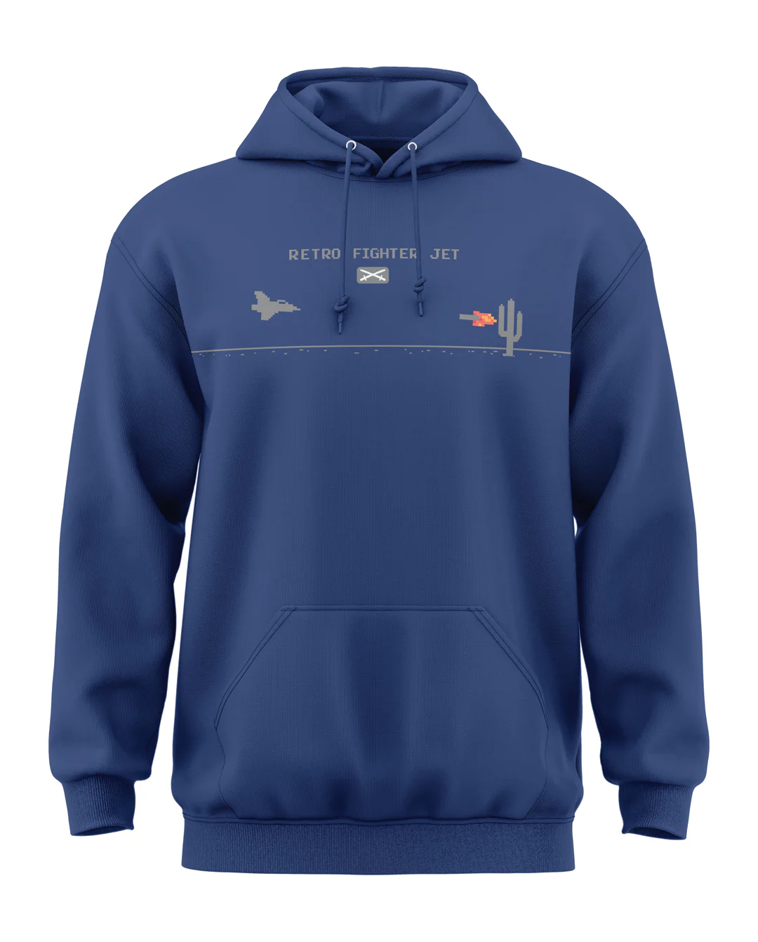 Retro Fighter Jet Classic Hoodie - Image 3