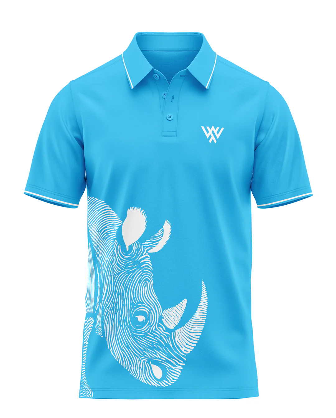 Rhinoceros Prime Polo T-Shirt - Image 6