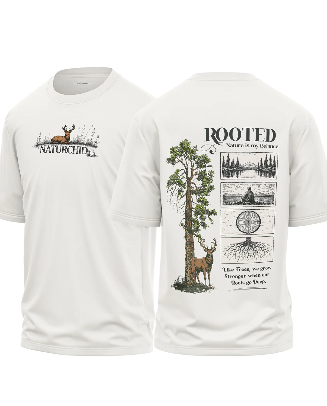 Rooted Nature Oversized T-Shirt